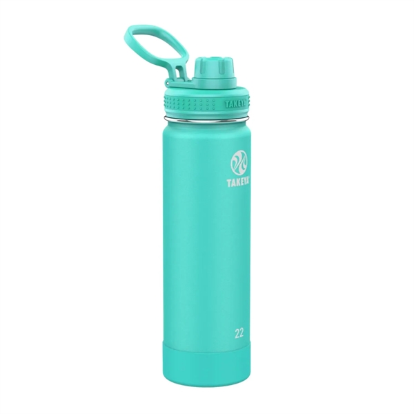 22 oz Takeya® Stainless Steel Insulated Active Water Bottle - 22 oz Takeya® Stainless Steel Insulated Active Water Bottle - Image 4 of 5