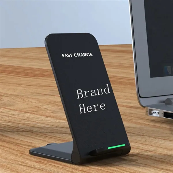 15W Foldable Wireless Charger Stand - 15W Foldable Wireless Charger Stand - Image 0 of 7