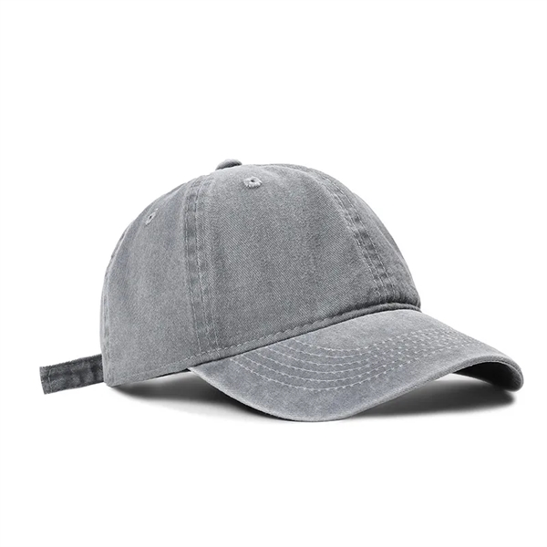 Cotton Baseball Hat - Cotton Baseball Hat - Image 3 of 6