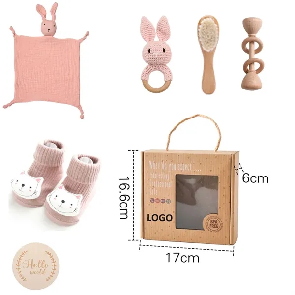 Newborn Baby Shower Bath Gift Set - Newborn Baby Shower Bath Gift Set - Image 0 of 5