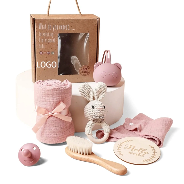 Newborn Baby Shower Bath Gift Set - Newborn Baby Shower Bath Gift Set - Image 0 of 4