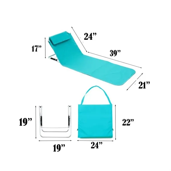 Portable Beach Chair And Tote Bag - Portable Beach Chair And Tote Bag - Image 1 of 2