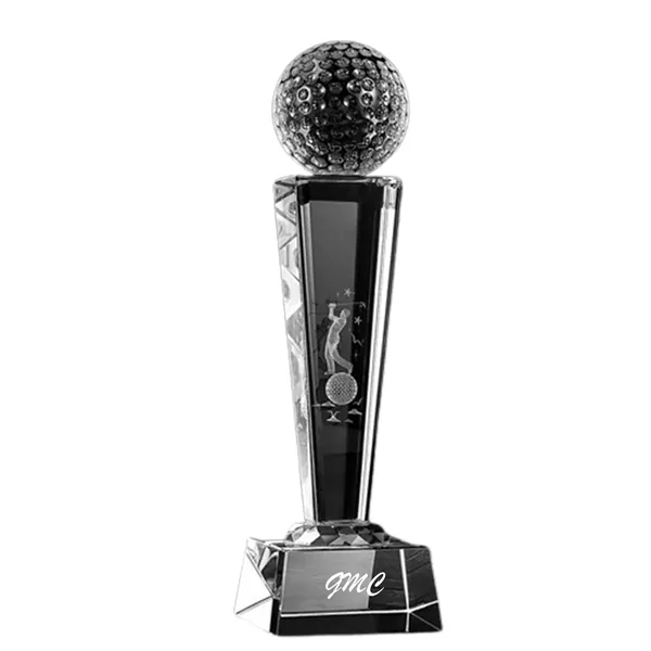 Golf Crystal Trophy - Golf Crystal Trophy - Image 0 of 2