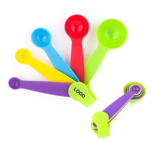 Rainbow Measuring Spoon 5 Piece Set - Rainbow Measuring Spoon 5 Piece Set - Image 0 of 3