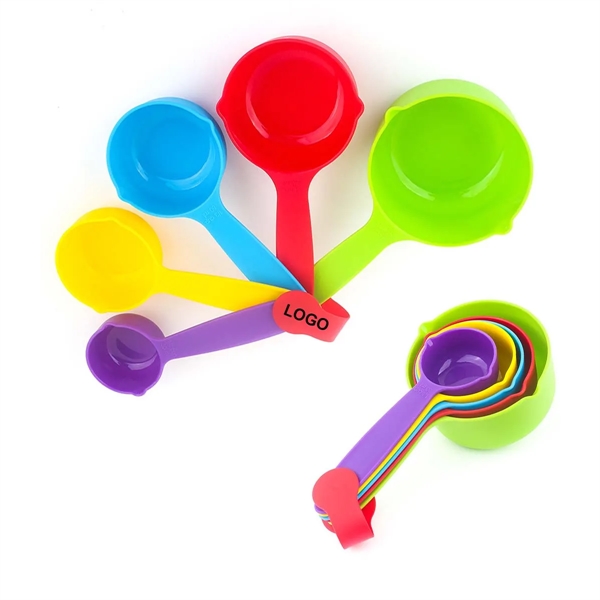 Rainbow Measuring Spoon 5 Piece Set - Rainbow Measuring Spoon 5 Piece Set - Image 2 of 3