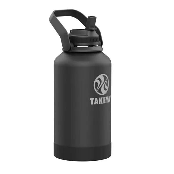 64 oz Takeya® Stainless Steel Insulated Pickle Ball Bottle - 64 oz Takeya® Stainless Steel Insulated Pickle Ball Bottle - Image 1 of 4