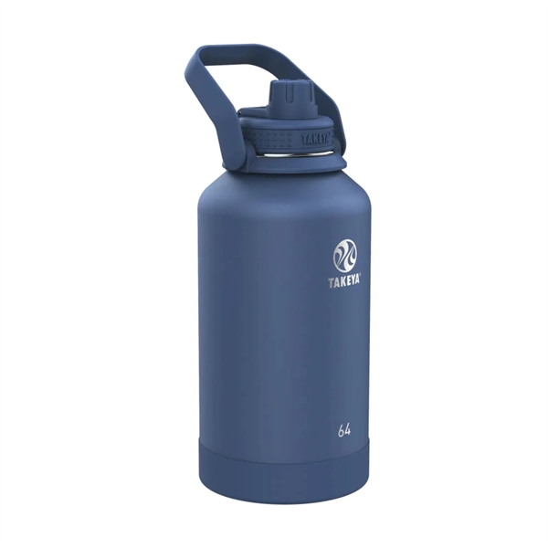64 oz Takeya® Stainless Steel Insulated Active Water Bottle - 64 oz Takeya® Stainless Steel Insulated Active Water Bottle - Image 2 of 2