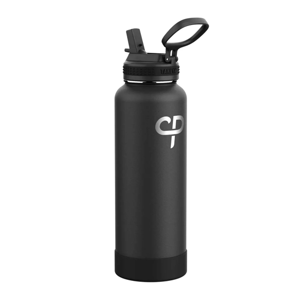 40 oz Takeya® Stainless Insulated Pickle Ball Water Bottle - 40 oz Takeya® Stainless Insulated Pickle Ball Water Bottle - Image 1 of 4