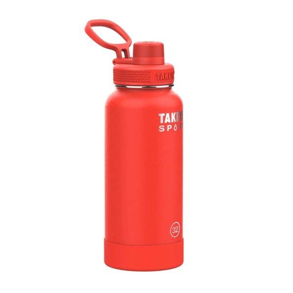 32 oz Takeya® Stainless Steel Insulated Sport Water Bottle - 32 oz Takeya® Stainless Steel Insulated Sport Water Bottle - Image 2 of 5