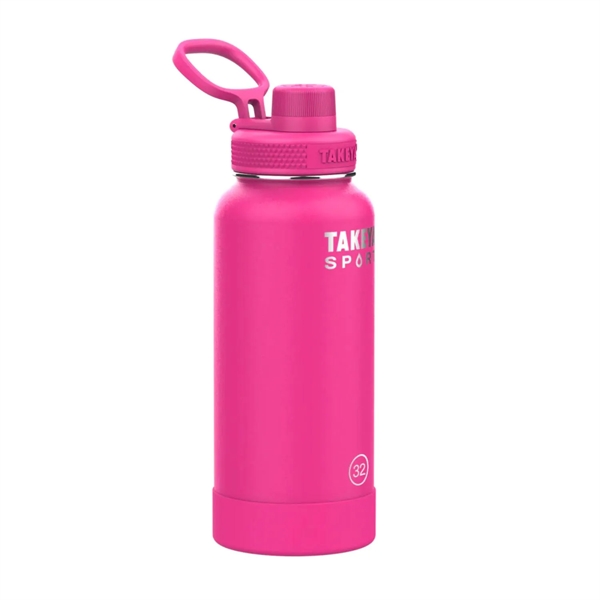 32 oz Takeya® Stainless Steel Insulated Sport Water Bottle - 32 oz Takeya® Stainless Steel Insulated Sport Water Bottle - Image 5 of 5