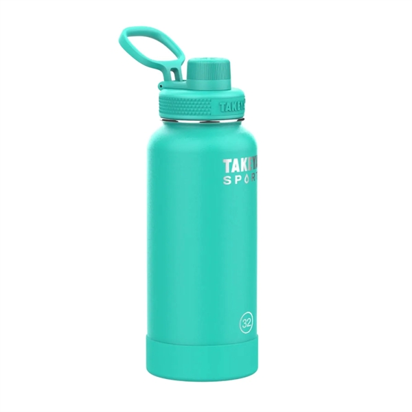 32 oz Takeya® Stainless Steel Insulated Sport Water Bottle - 32 oz Takeya® Stainless Steel Insulated Sport Water Bottle - Image 4 of 5