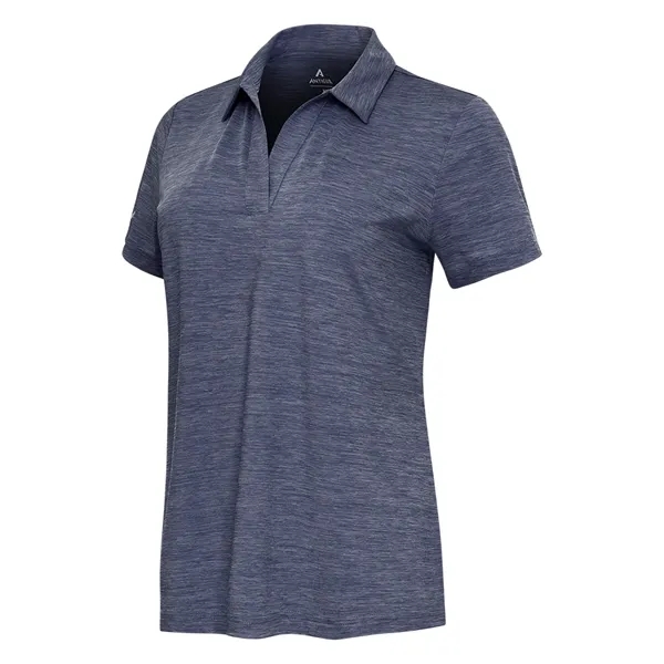 LAYOUT V-NECK POLO WOMEN'S - LAYOUT V-NECK POLO WOMEN'S - Image 1 of 5