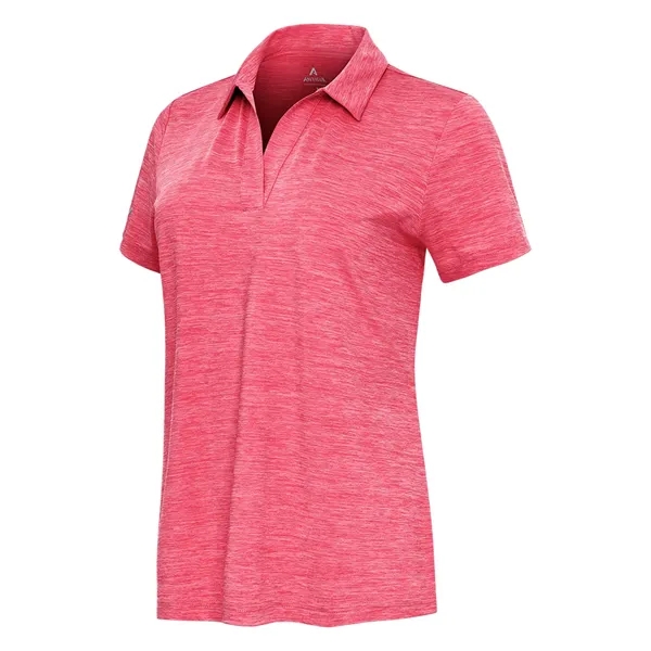 LAYOUT V-NECK POLO WOMEN'S - LAYOUT V-NECK POLO WOMEN'S - Image 2 of 5