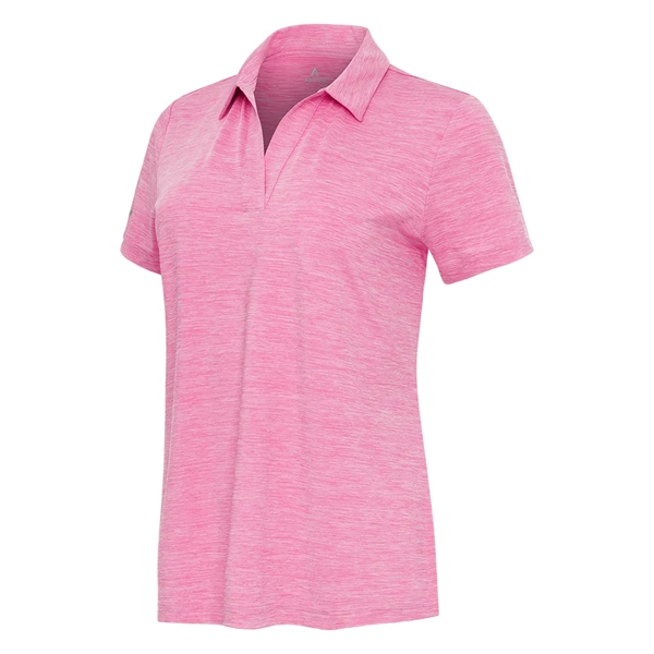LAYOUT V-NECK POLO WOMEN'S - LAYOUT V-NECK POLO WOMEN'S - Image 0 of 5