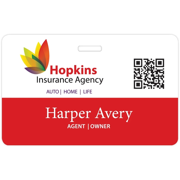 3-3/8" x 2-1/8" Horizontal Memphis Event Full Name Badge - 3-3/8" x 2-1/8" Horizontal Memphis Event Full Name Badge - Image 0 of 0