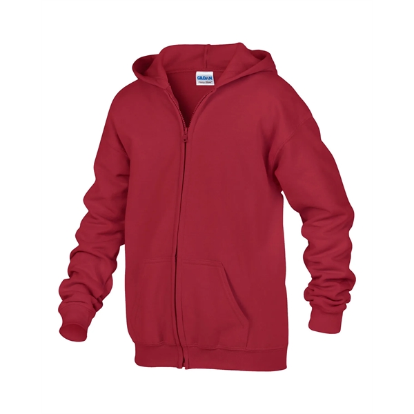 Gildan Youth Heavy Blend™ Full-Zip Hooded Sweatshirt - Gildan Youth Heavy Blend™ Full-Zip Hooded Sweatshirt - Image 34 of 34