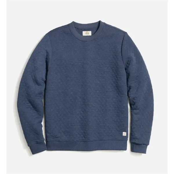 Marine Layer - Men's Corbet Quilted Crewneck - Marine Layer - Men's Corbet Quilted Crewneck - Image 2 of 4