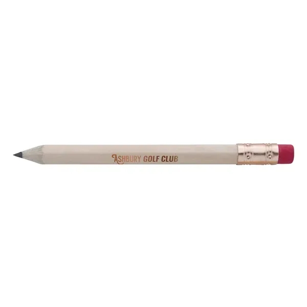 Hex Golf Pencil with Eraser - Hex Golf Pencil with Eraser - Image 1 of 2