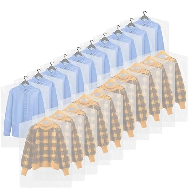 Plastic Garment Bags Dry Cleaner Cloth Cover - Plastic Garment Bags Dry Cleaner Cloth Cover - Image 3 of 4