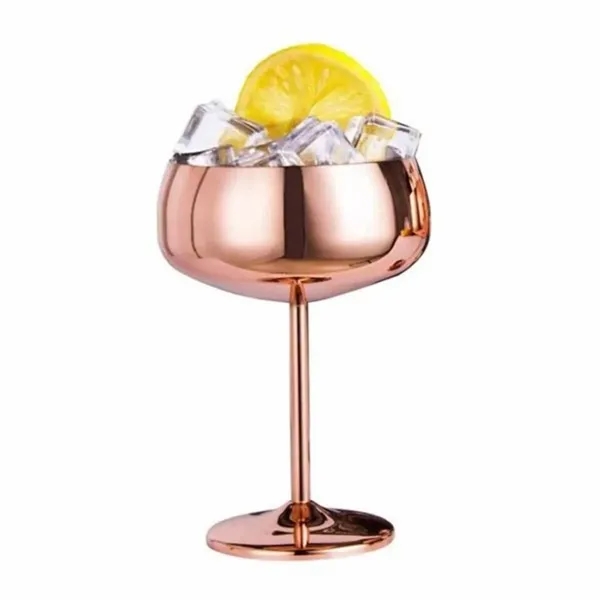 17 Oz Stainless Steel Stemmed Wine Glass - 17 Oz Stainless Steel Stemmed Wine Glass - Image 2 of 3