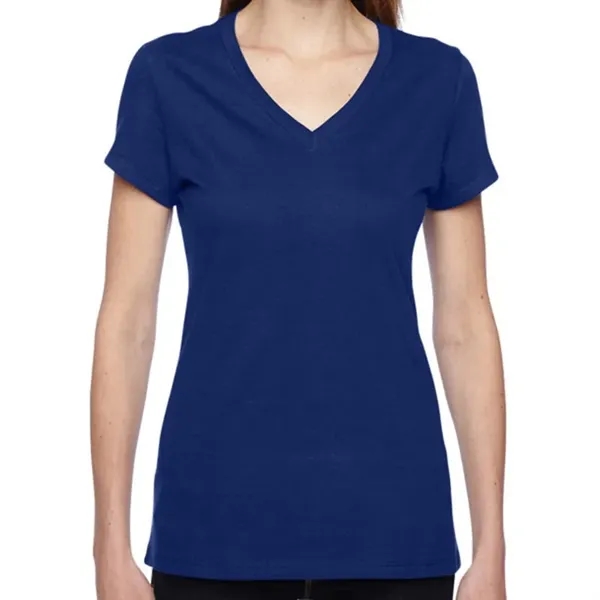 Fruit Of The Loom Ladies 4.7 Oz. 100% Sofspun Cotton Jers... - Fruit Of The Loom Ladies 4.7 Oz. 100% Sofspun Cotton Jers... - Image 3 of 11