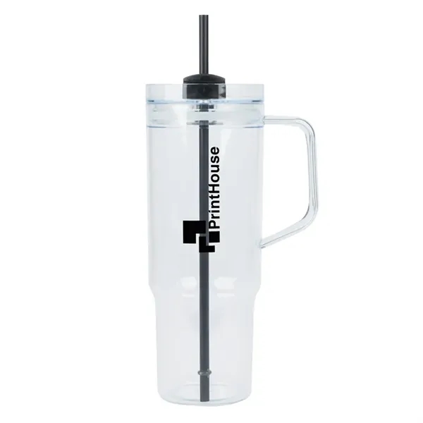 Oliver 40 oz. Clear AS Travel Mug - Oliver 40 oz. Clear AS Travel Mug - Image 1 of 9
