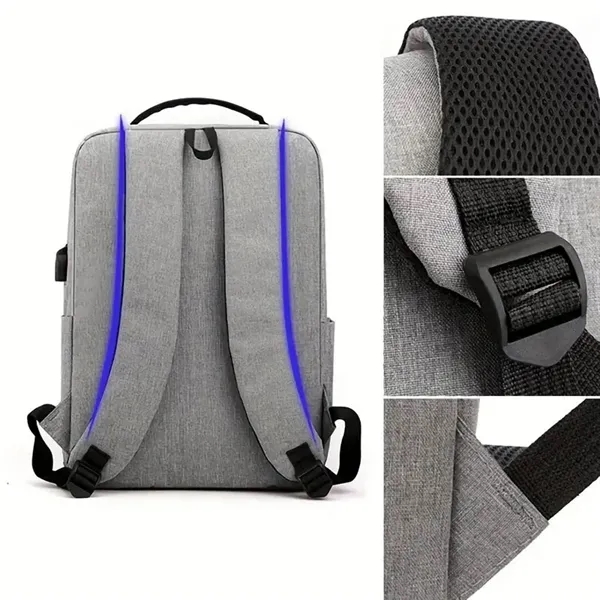 Laptop Simple Business Casual Backpack Computer Bag - Laptop Simple Business Casual Backpack Computer Bag - Image 3 of 3