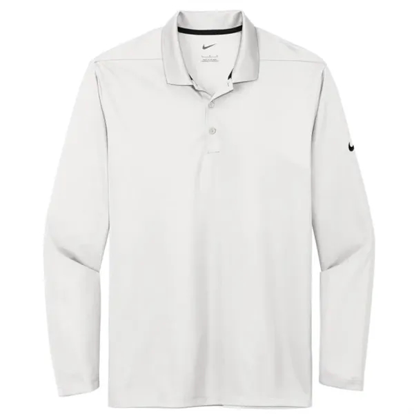 Nike Dri-FIT Micro Pique 2.0 Long Sleeve Polo - Nike Dri-FIT Micro Pique 2.0 Long Sleeve Polo - Image 1 of 7