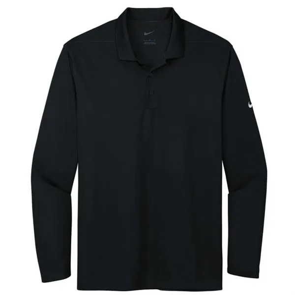 Nike Dri-FIT Micro Pique 2.0 Long Sleeve Polo - Nike Dri-FIT Micro Pique 2.0 Long Sleeve Polo - Image 2 of 7