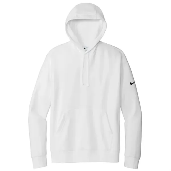 Nike Club Fleece Sleeve Swoosh Pullover Hoodie - Nike Club Fleece Sleeve Swoosh Pullover Hoodie - Image 1 of 8