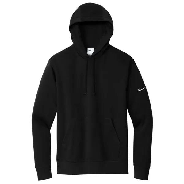 Nike Club Fleece Sleeve Swoosh Pullover Hoodie - Nike Club Fleece Sleeve Swoosh Pullover Hoodie - Image 2 of 8