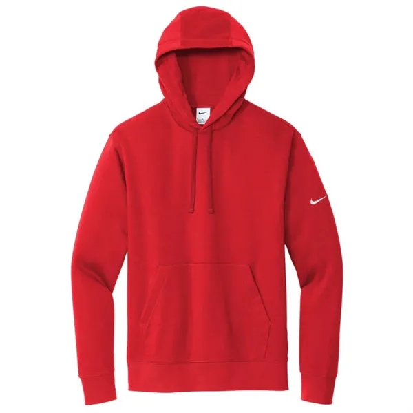 Nike Club Fleece Sleeve Swoosh Pullover Hoodie - Nike Club Fleece Sleeve Swoosh Pullover Hoodie - Image 8 of 8