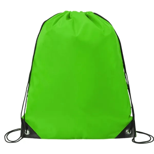 Heavy Duty Drawstring Backpack w/ Reinforced Edge (14"x18") - Heavy Duty Drawstring Backpack w/ Reinforced Edge (14"x18") - Image 22 of 23
