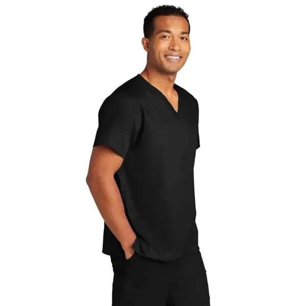 WonderWink Unisex WorkFlex Chest Pocket V-Neck Top - WonderWink Unisex WorkFlex Chest Pocket V-Neck Top - Image 0 of 6