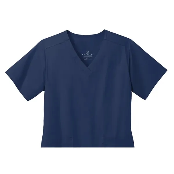 WonderWink Women's WorkFlex V-Neck Top - WonderWink Women's WorkFlex V-Neck Top - Image 3 of 6