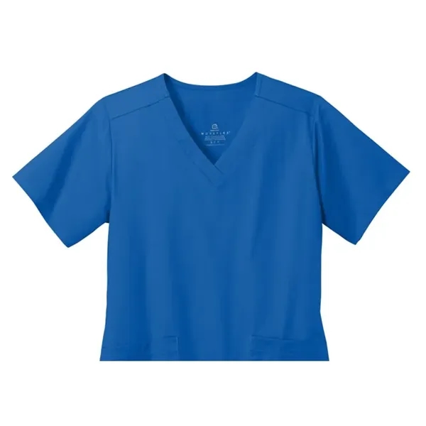 WonderWink Women's WorkFlex V-Neck Top - WonderWink Women's WorkFlex V-Neck Top - Image 5 of 6