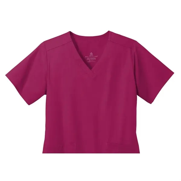 WonderWink Women's WorkFlex V-Neck Top - WonderWink Women's WorkFlex V-Neck Top - Image 6 of 6