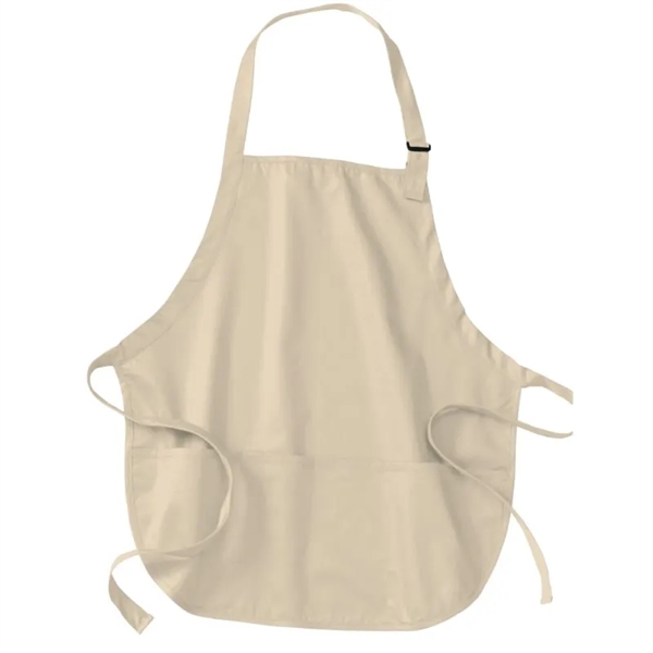 Port Authority Medium-Length Apron With Pouch Pockets. - Port Authority Medium-Length Apron With Pouch Pockets. - Image 9 of 9