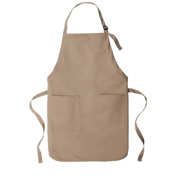 Port Authority Full-Length Two-Pocket Bib Apron. - Port Authority Full-Length Two-Pocket Bib Apron. - Image 5 of 10