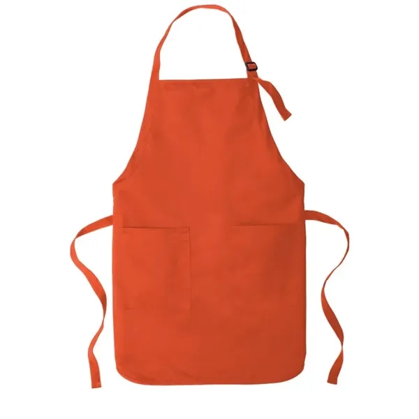 Port Authority Full-Length Two-Pocket Bib Apron. - Port Authority Full-Length Two-Pocket Bib Apron. - Image 7 of 10