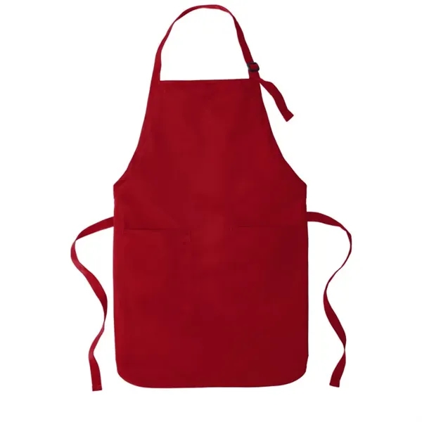 Port Authority Full-Length Two-Pocket Bib Apron. - Port Authority Full-Length Two-Pocket Bib Apron. - Image 8 of 10