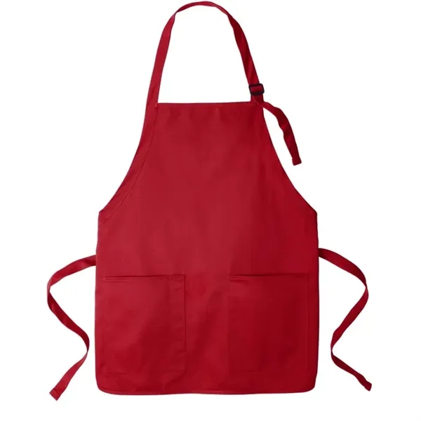 Port Authority Medium-Length Two-Pocket Bib Apron. - Port Authority Medium-Length Two-Pocket Bib Apron. - Image 5 of 6