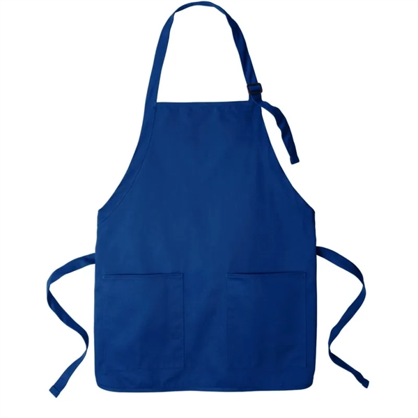 Port Authority Medium-Length Two-Pocket Bib Apron. - Port Authority Medium-Length Two-Pocket Bib Apron. - Image 6 of 6