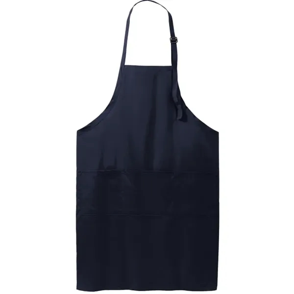 Port Authority Easy Care Extra Long Bib Apron With Stain ... - Port Authority Easy Care Extra Long Bib Apron With Stain ... - Image 4 of 6