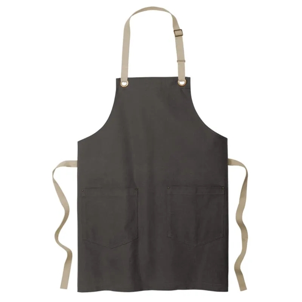 Port Authority Canvas Full-Length Two-Pocket Apron - Port Authority Canvas Full-Length Two-Pocket Apron - Image 3 of 4