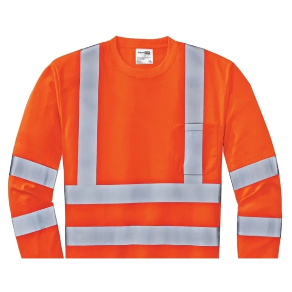 CornerStone - ANSI 107 Class 3 Long Sleeve Snag-Resistant... - CornerStone - ANSI 107 Class 3 Long Sleeve Snag-Resistant... - Image 1 of 2