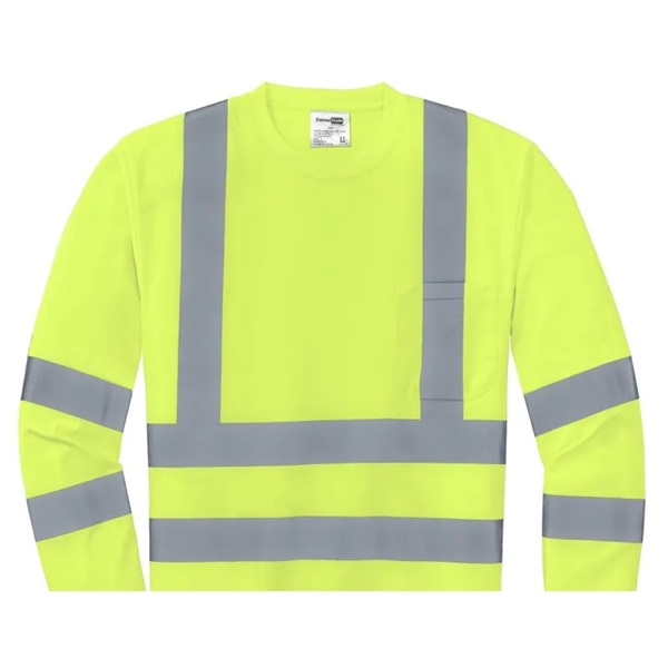 CornerStone - ANSI 107 Class 3 Long Sleeve Snag-Resistant... - CornerStone - ANSI 107 Class 3 Long Sleeve Snag-Resistant... - Image 2 of 2