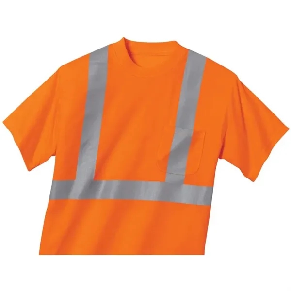 CornerStone - ANSI 107 Class 2 Safety T-Shirt. - CornerStone - ANSI 107 Class 2 Safety T-Shirt. - Image 1 of 2