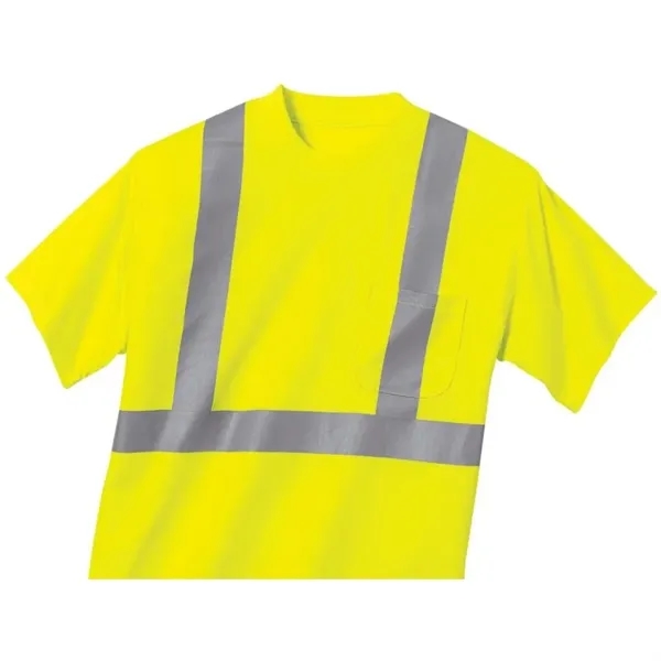 CornerStone - ANSI 107 Class 2 Safety T-Shirt. - CornerStone - ANSI 107 Class 2 Safety T-Shirt. - Image 2 of 2