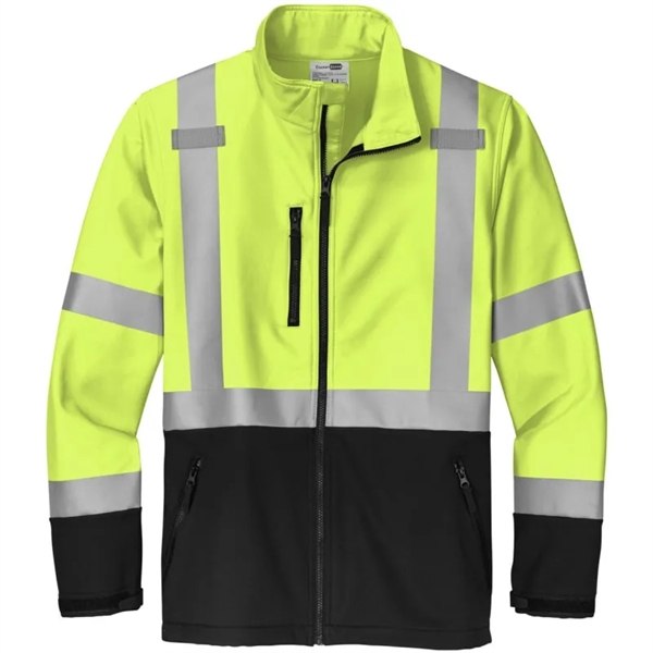 CornerStone ANSI 107 Class 3 Soft Shell Jacket - CornerStone ANSI 107 Class 3 Soft Shell Jacket - Image 1 of 1